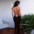 thumbnail image 3 of PUYEEJJ Vestidos for Mujer 2023 Trabajo Casual Manga Larga Con Cinturón Fiesta Bodycon Vaina Lápiz Vestido, 3 of 7