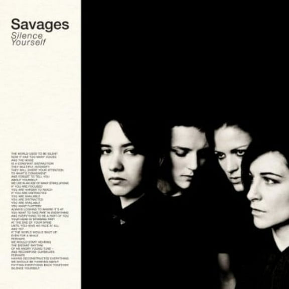Savages - Silence Yourself - Music & Performance - CD