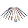thumbnail image 3 of Juego de 10 brocas para uñas, broca de repuesto para pedicura y manicura Labymos Brocas, 3 of 7