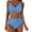 Dark Blue, variant on BeAi Trendy Swimsuits for Women 2025 Coverage Strapless Bikini Sets for Women Cheeky Modest Swimwear for Women 2 Piece 2 Piece Sexy White Beachwear Women Criss Cross Back Previous Orders