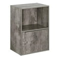 thumbnail image 1 of Pemberly Row Armoire de Rangement à 1 Porte, Fini Faux Bois de Bouleau Gris, 1 of 4