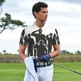 thumbnail image 3 of Honeii Veterans Day Print Polo Shirt, A Classic Short-Sleeved, Button-Down Golf Shirt for Men,Mens Polo Shirts Short Sleeve-Small, 3 of 6