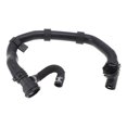 thumbnail image 1 of Manguera del radiador, manguera de calefacción del radiador, tubo de salida del radiador para Volkswagen Golf 1.8L 2015-2018 No.5Q0122051AN, tubo de refrigerante de plástico negro 1 Pc, 1 of 6