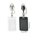 thumbnail image 5 of Jesscasday Portable ID Badge Holder with Easy Slide Card Designs Fashion Accessory, 5 of 15