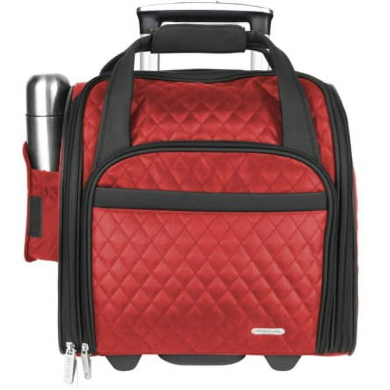 Wheeled Underseat Carry On w/BackUp Bag 13.5 x 13.5 x 8 Wheeled Underseat Carry On w/BackUp Bag 13.5 x 13.5 x 8