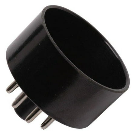 8 Pin Octal Base - Tube Base - 8 Pin, Octal, Black By AmplifiedParts