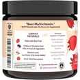 thumbnail image 2 of Llama Naturals Multivitamin for Women, Vegan, Organic Gummies with Vitamin D, C and K, Women's Real Fruit Gummy Vitamins, Chewable Multivitamin Supplement, No Added Sugar Cane, Strawberry, 120 Ct, 2 of 9