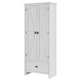 thumbnail image 4 of Systembuild Evolution Farmington Armoire de rangement de 76,2 cm de large, pin ivoire, 4 of 8