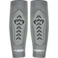 thumbnail image 2 of Exxact Sports Padded Forearm Compression Sleeve - Football Arm Sleeves for Men Baseball (Gray, ALXL ), 2 of 7