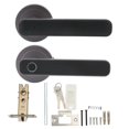 thumbnail image 1 of Cerradura de puerta inteligente con huella dactilar, perilla de puerta biométrica de seguridad, cerradura de puerta de entrada sin llave para apartamento en casa, 1 of 10