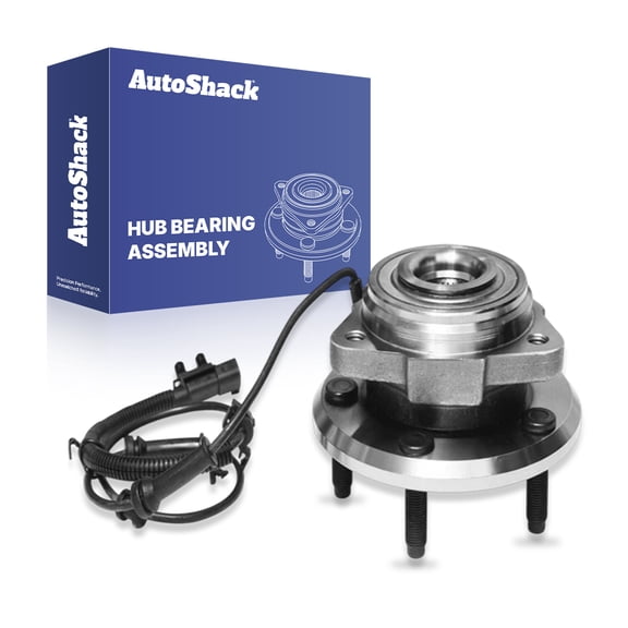AutoShack Front Wheel Hub Bearing Assembly Left or Right with ABS Replacement for 2007-2010 Jeep Wrangler 1-PC
