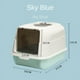 thumbnail image 1 of Anti-Splash Cat Litter Box with Deodorant for Cats - Fully Enclosed Toilet for Hygienic and Odor-Free Use, 1 of 4
