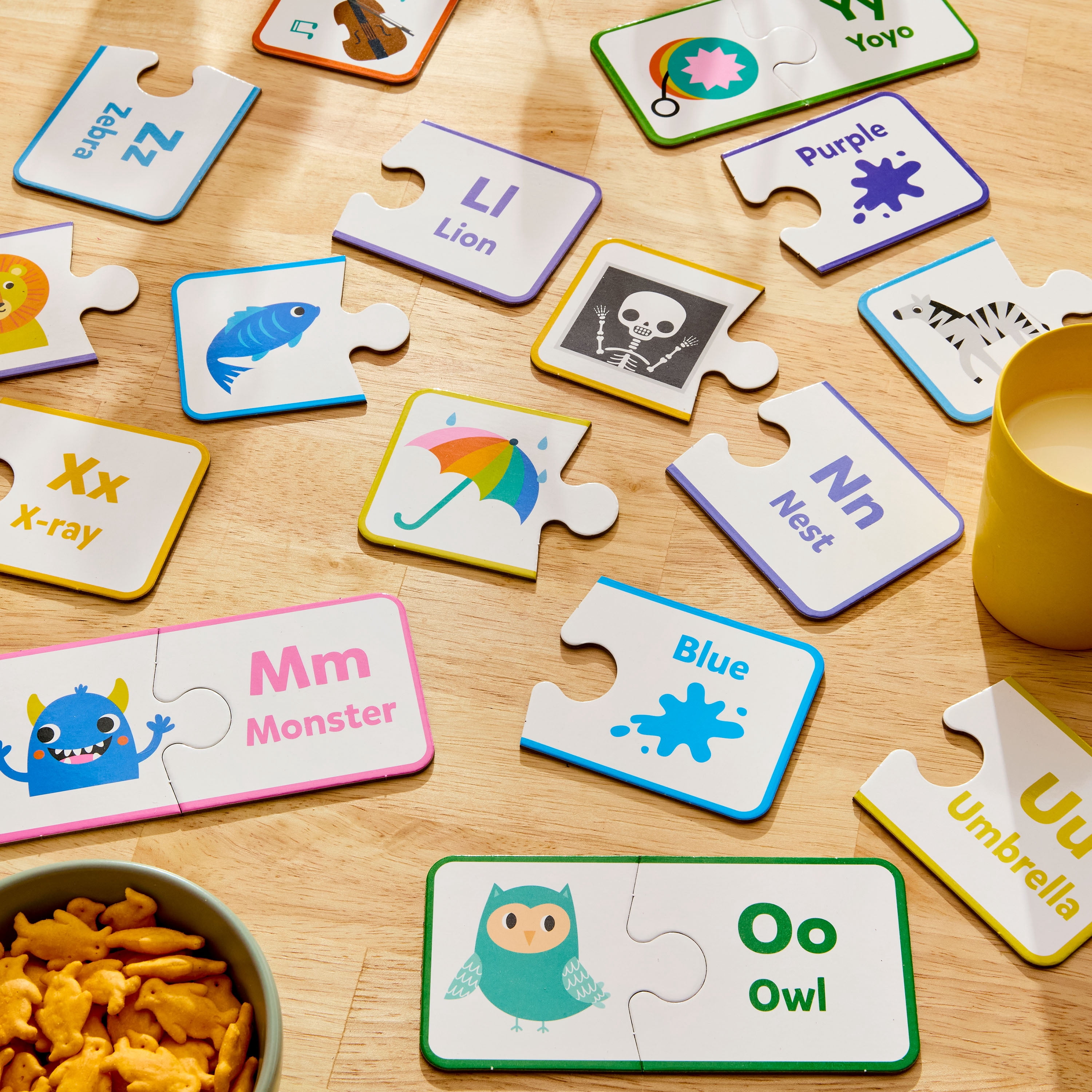 Spark.Create.Imagine. 3-in-1 Preschool Activity Set, 46 Pieces, Multicolor