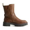 thumbnail image 2 of DREAM PAIRS Women's Ankle Boots, Chunky Low Heel Short Boots with Buckle Strap and Side Zipper, 2 of 8