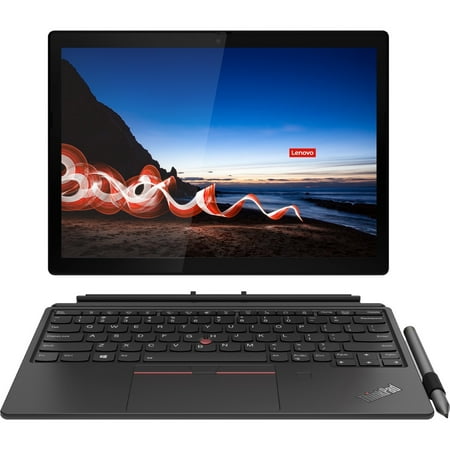Lenovo - ThinkPad X12 Detachable 2-in-1 12.3" Touch-Screen Laptop - Intel Core i7 - 16GB Memory - 512GB SSD - Black