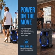 Dazone 12 Loud Bluetooth Portable Party Speaker Subwoofer w/ FM USB SD Card AUX & Mic