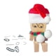 thumbnail image 5 of Adorno de muñeca de madera con pies temblorosos para salpicadero de coche compacto en miniatura Estilo B, 5 of 9
