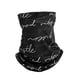 thumbnail image 1 of Mascarilla facial de seda de hielo, protección solar de verano, bufanda, bandana para deportes al aire libre Patrón de letras, 1 of 9