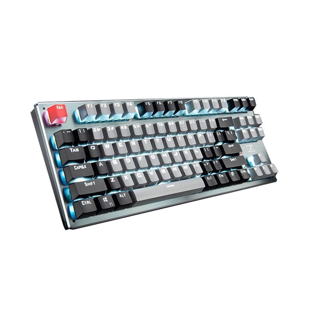 87 Keys Bluetooth Keyboard Three-Mode Mechanical Keyboard For Tablet Phone Computer
