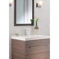 thumbnail image 2 of delta modern single hole bathroom faucet, single handle bathroom faucet chrome, bathroom sink faucet, drain assembly, chrome 567lf-pp, 7.63 x 6.00 x 7.13 inches, 2 of 3