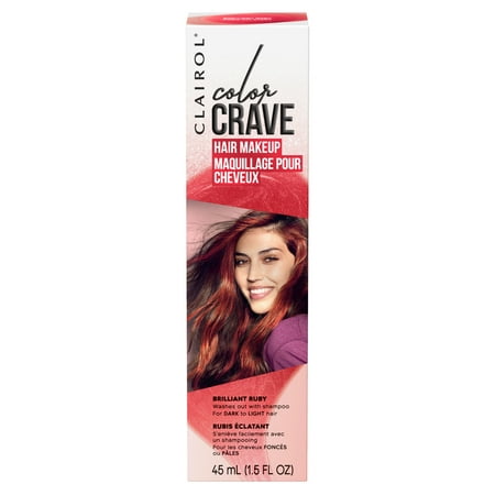 Clairol Color Crave Temporary Hair Makeup,Brilliant (Best Temporary Hair Color For Halloween)