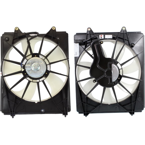 Garage-Pro Radiator Cooling Fan SET Compatible with 2011-2017 Honda Odyssey Driver and Passenger Side