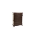 thumbnail image 2 of JERFIT Antique Walnut Chest of Drawers, Traditional 5-Drawer Dresser with Metal Hardware for Bedroom Storage Furniture, 2 of 10