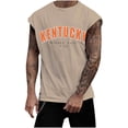 thumbnail image 1 of Playeras De Compresión Para Hombre, Camiseta De Verano De Gran Tamaño Y Moderna Para Jóvenes Con Cuello Redondo Y Camiseta De Tirantes, 1 of 3