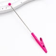 thumbnail image 6 of Holloyiver Metal Wire Alligator Clip Memo Holder, Metal Note Clips Long-Tailed Alligator Clamp Photo Holder Stand for DIY Card Photo Holder (Black), 6 of 9