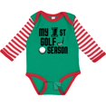thumbnail image 3 of Inktastic My 1st Golf Season Boys Long Sleeve Baby Bodysuit, 3 of 5