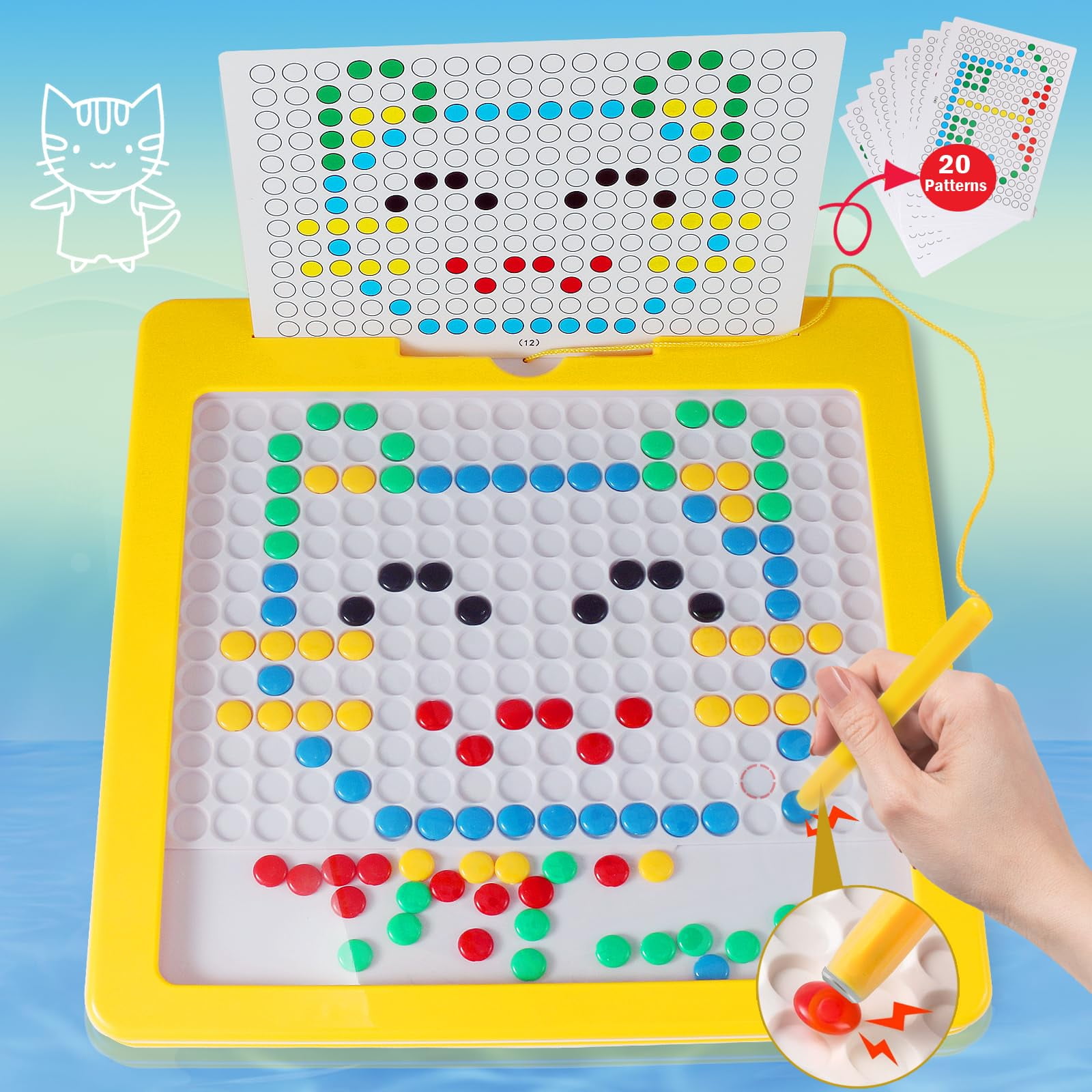 Magnetic board toys for toddlers new arrivals