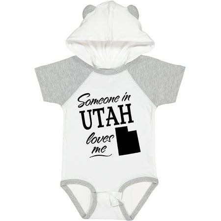 

Inktastic Someone in Utah Loves Me Gift Baby Boy or Baby Girl Bodysuit