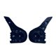 thumbnail image 2 of Base de lente de casco, montura de visera de casco izquierda y derecha, base de engranaje de visera, para LS2 Ff358 396 385, 2 of 7