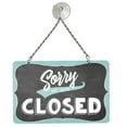 thumbnail image 2 of NAHANCO Blue Washed Tones Open/Closed Metal Sign Kit, 12”W x 8”H, 2 of 5