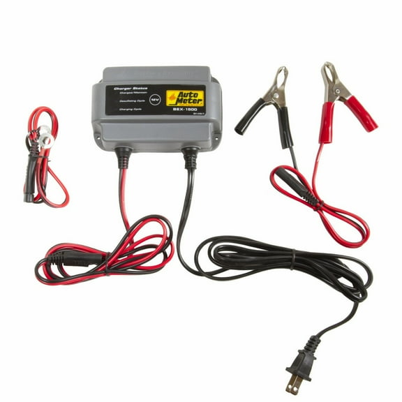 AutoMeter Battery Charger/Maintainer 12V/1.5A