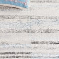 thumbnail image 6 of Safavieh Ebony Jayna Geometric Striped Area Rug, Ivory/Blue, 5' x 8', 6 of 10