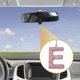 thumbnail image 3 of Ofertas Únicas 1 Pc Accesorios de Colgante para Espejo Retrovisor de Coche con Cristales de Imitación de Metal, Adorno Colgante para Coche Letra E Rosa, 3 of 6