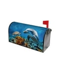 thumbnail image 3 of PHELIKA Ocean Sea Animal Turtle Dolphin Magnetic Mailbox Covers Standard Size 25.5"H x 21"W, 3 of 8