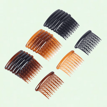 18 Piece Plastic Hair Combs, Hair Accessories with Side Comb for Delicate Hair