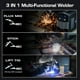 thumbnail image 4 of Soldador Sunstac MIG 140A 110 V Flux Core/Lift Tig/Stick 3 en 1, 4 of 9
