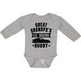 thumbnail image 3 of Inktastic Great Grandpas Lil Racing Buddy Boys or Girls Long Sleeve Baby Bodysuit, 3 of 5
