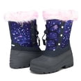 thumbnail image 2 of Kushyshoo Snow Boots Lined Waterproof Navy Winter Boot Big Kid Size 5, 2 of 7