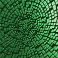 thumbnail image 1 of Ahgly Company Machine Washable Indoor Square Transitional Dark Forest Green Area Rugs, 5' Square, 1 of 7