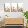 thumbnail image 4 of 3Pcs Nursery Botanical Floral Wall Art Boho Wildflower watercolor Bouquet Canvas Wall Decor Pictures Forest Flower Posters Prints for Living Room Classroom Baby Bedroom Decoration, 4 of 6