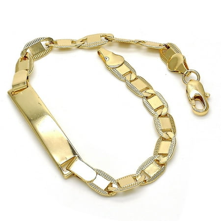 bracelets boys gold personalized bracelet gucci baptism 18k mariner marina protection link custom name