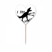 Arm Dinosaur Stick Art Deco Fashion Toothpick Flags Heart Lable Cupcake Picks
