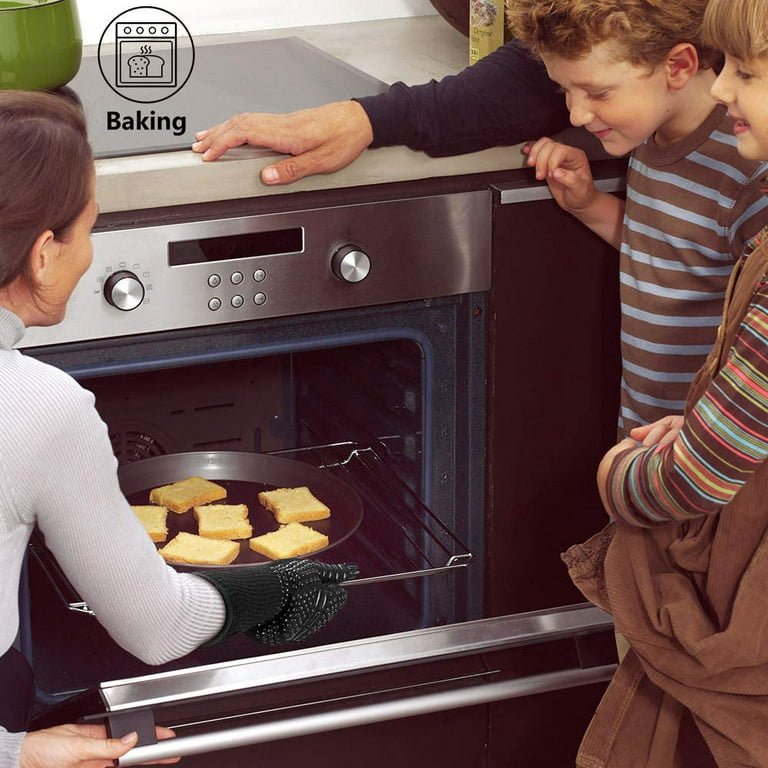 Best Oven Gloves for high Temperature, Baking Gloves, Heat-Resistant  Gloves, Grill Gloves, BBQ Gloves, Cooking Gloves. Oven Mitts, Kitchen Hand