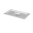 thumbnail image 1 of smalls 75149 Fourth-Size Steam Pan Cover, Stainless, 1 of 5