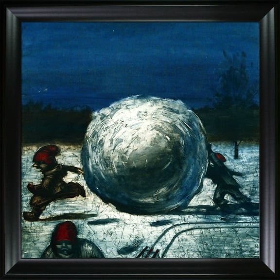 La Pastiche  Sergey Roy 'Christmas Entertainments' Framed Fine Art Print