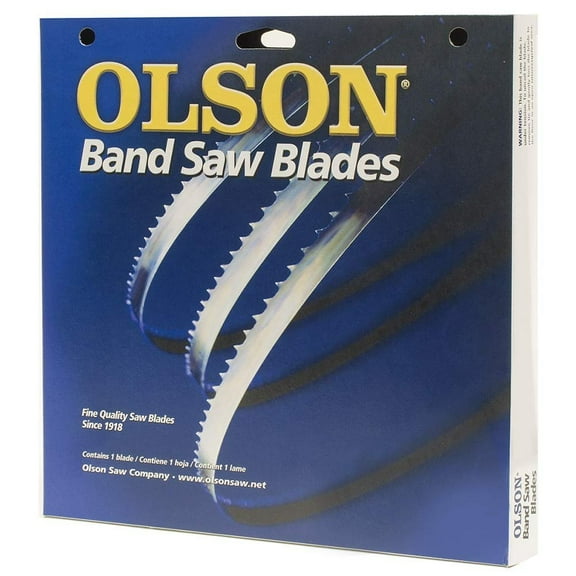 Olson Saw FB23193DB 1/2 by 0.025 by 93-1/2-Inch HEFB Band 3 TPI Hook Saw Blade #.1 Pack